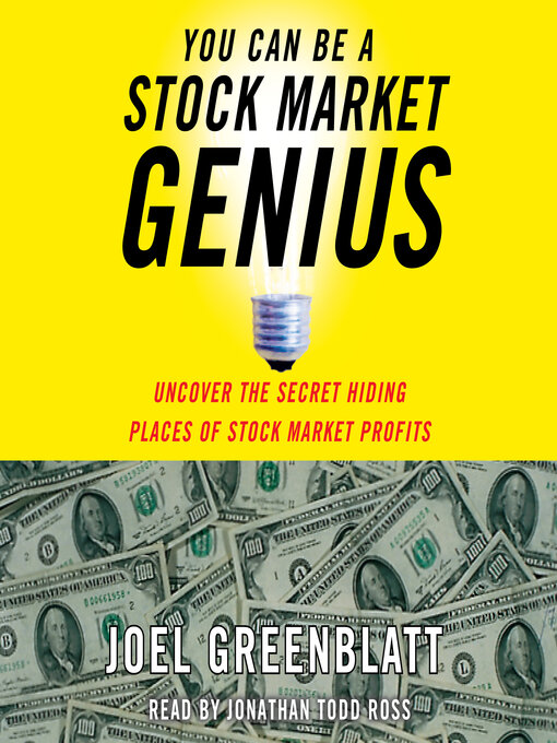 Title details for You Can Be a Stock Market Genius by Joel Greenblatt - Available